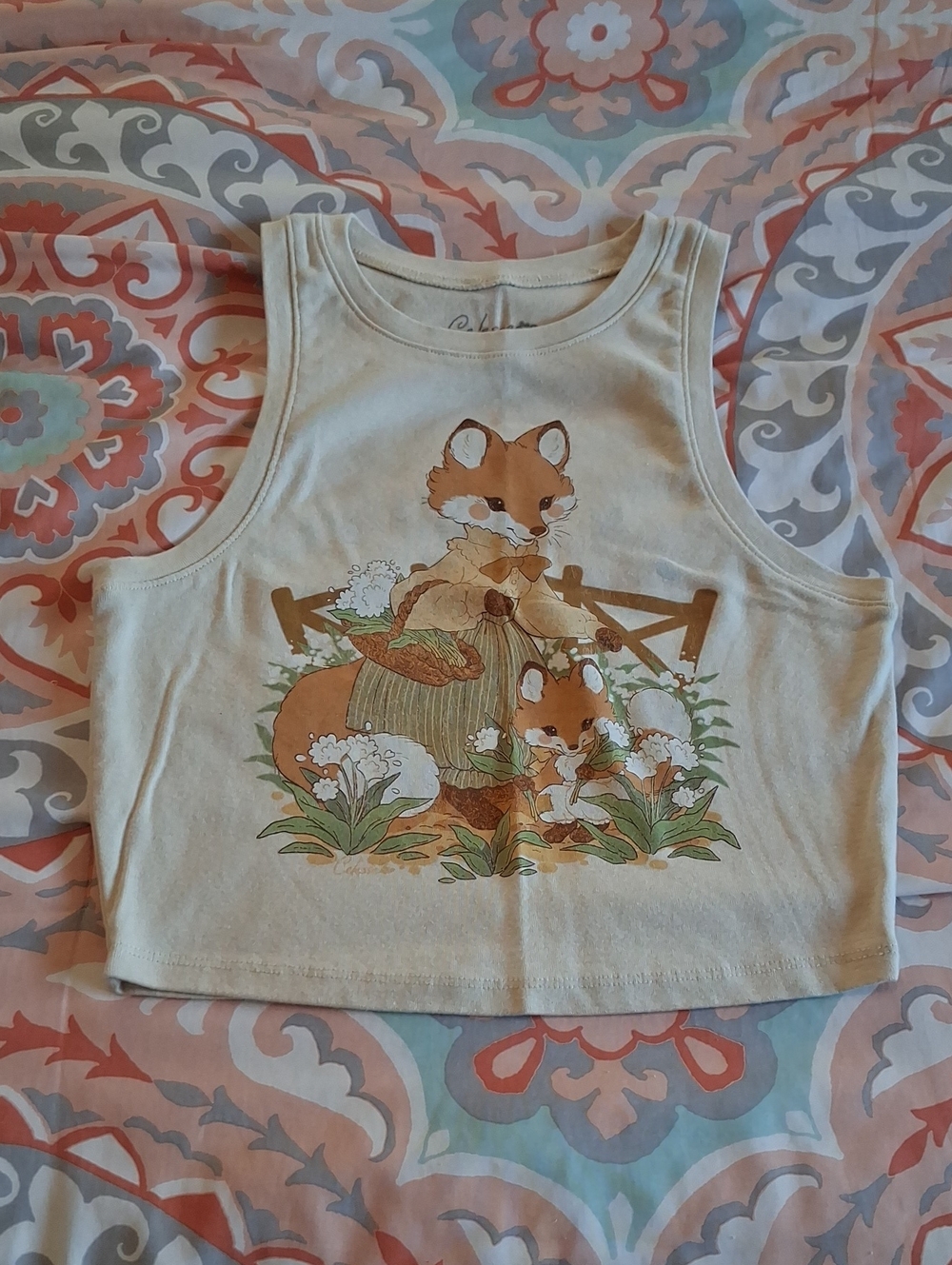 Cottagecore Crop Tank